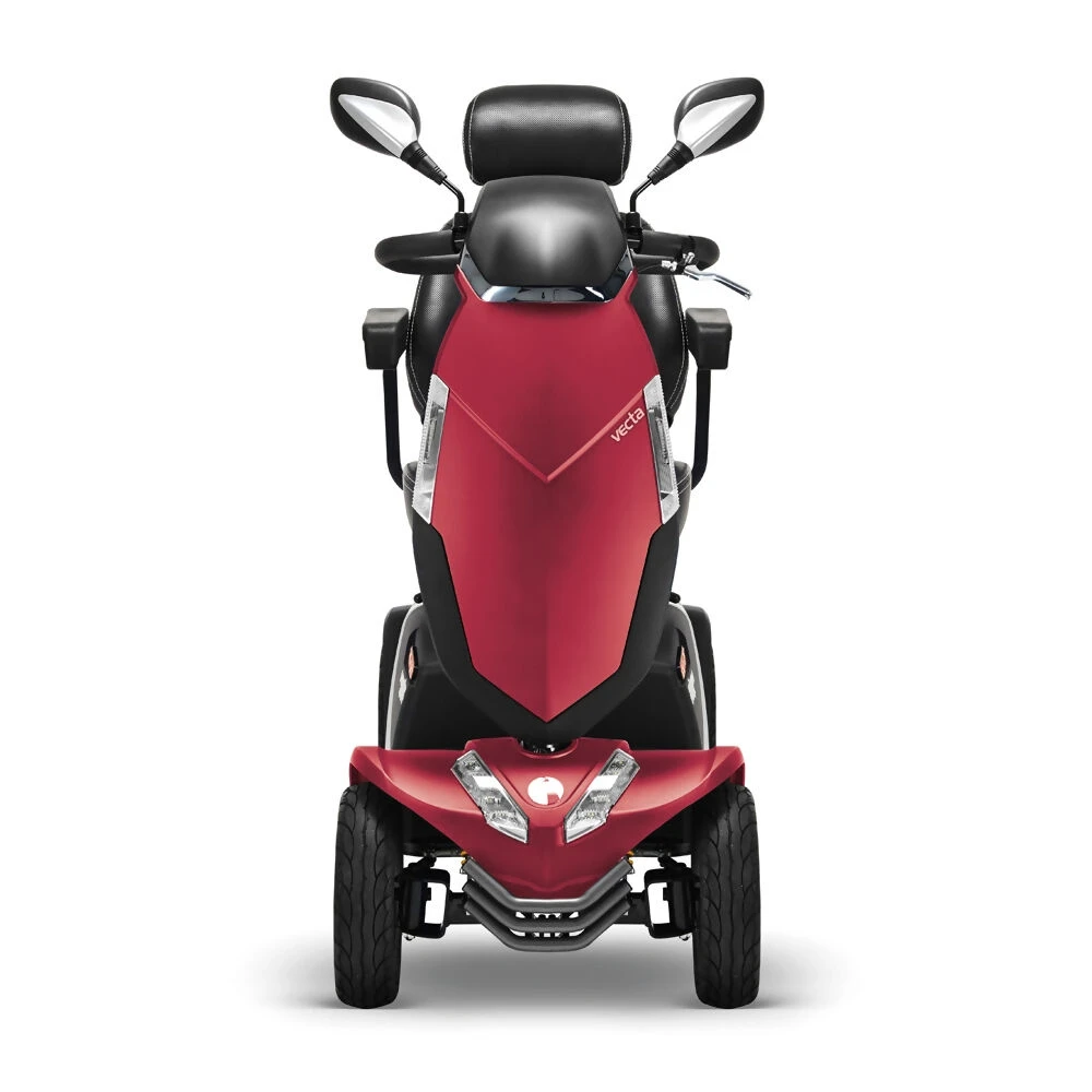 Electric Mobility Rascal Vecta Sport Mobility Scooter Red Front