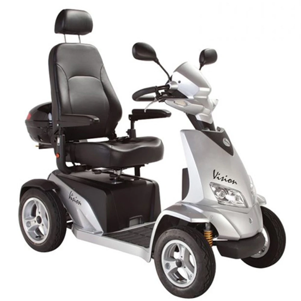 Electric Mobility Rascal Vision Heavy Duty Mobility Scooters Silver