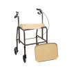 Height Adjustable Kitchen Strolley Trolley with Brakes Trays