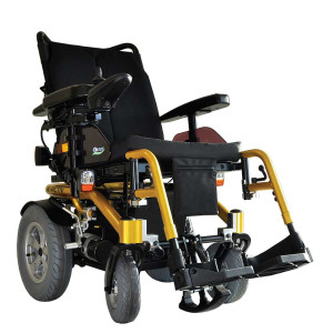 Kymco K-Activ Yellow with Kurb Climber Reconditioned Powerchair