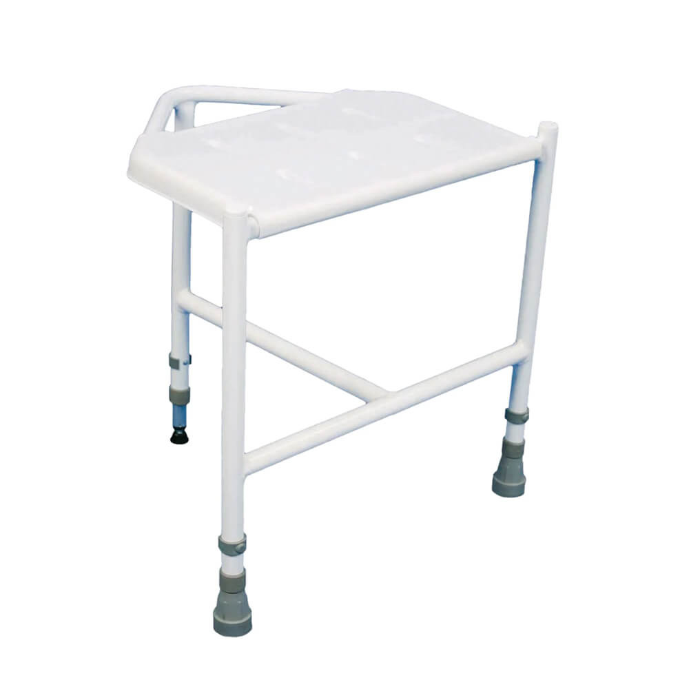 Pembury Height Adjustable Corner Shower Stool