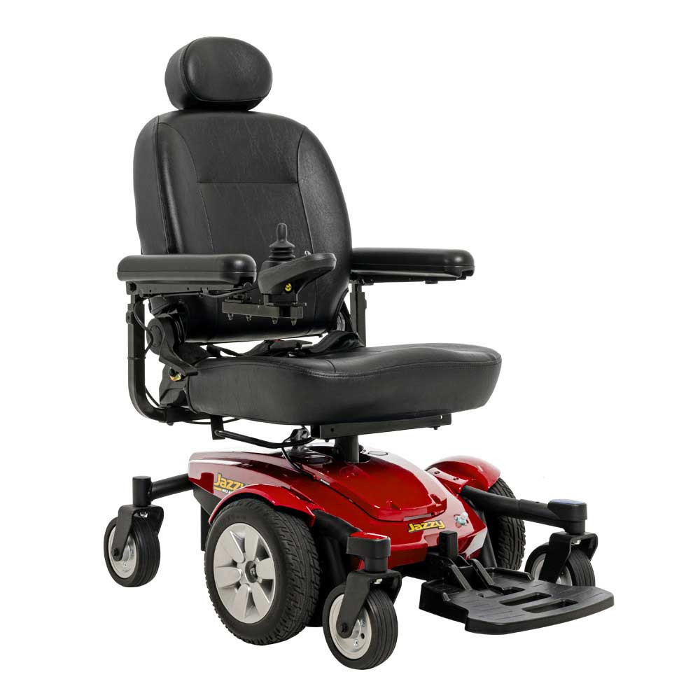 Pride-Jazzy-Select-6-Powerchair---Red