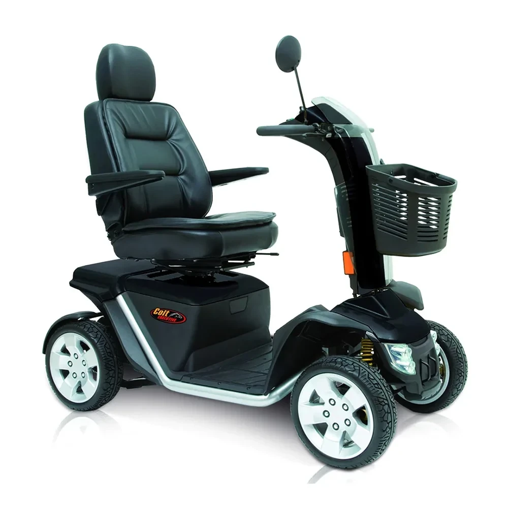 Pride Mobility Colt Executive Large Mobility Scooter in Black