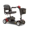 Pride Mobility Go Go Elite Traveller Plus 4 Wheel Mobility Scooter in Red