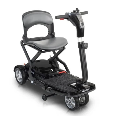 Pride Mobility Quest Folding Mobility Scooter Black