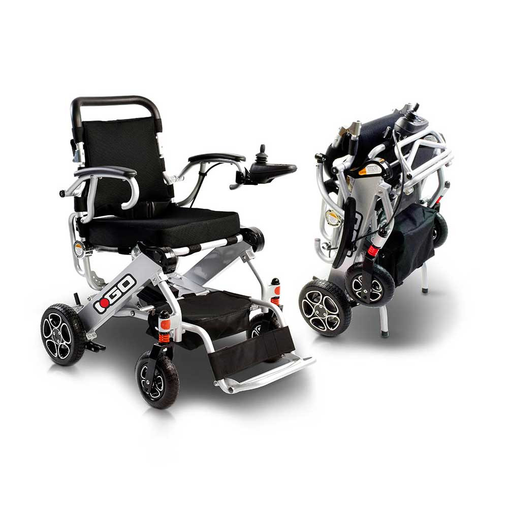 Pride-iGo-Folding-Powerchair-Folded-and-Unfolded