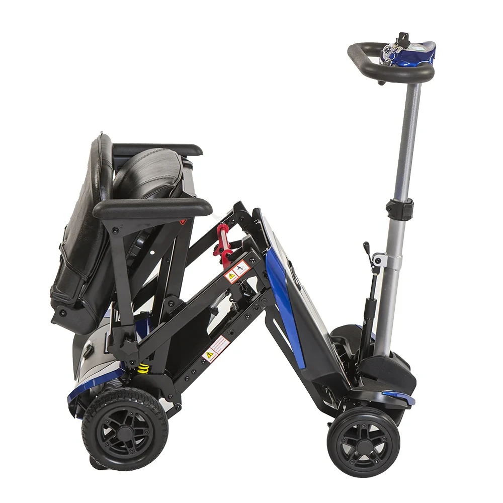 Monarch Mobility Smarti Folding Mobility Scooter Blue Folding