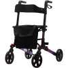 Aidapt Deluxe Fold Flat Rollator Purple (VP185P)