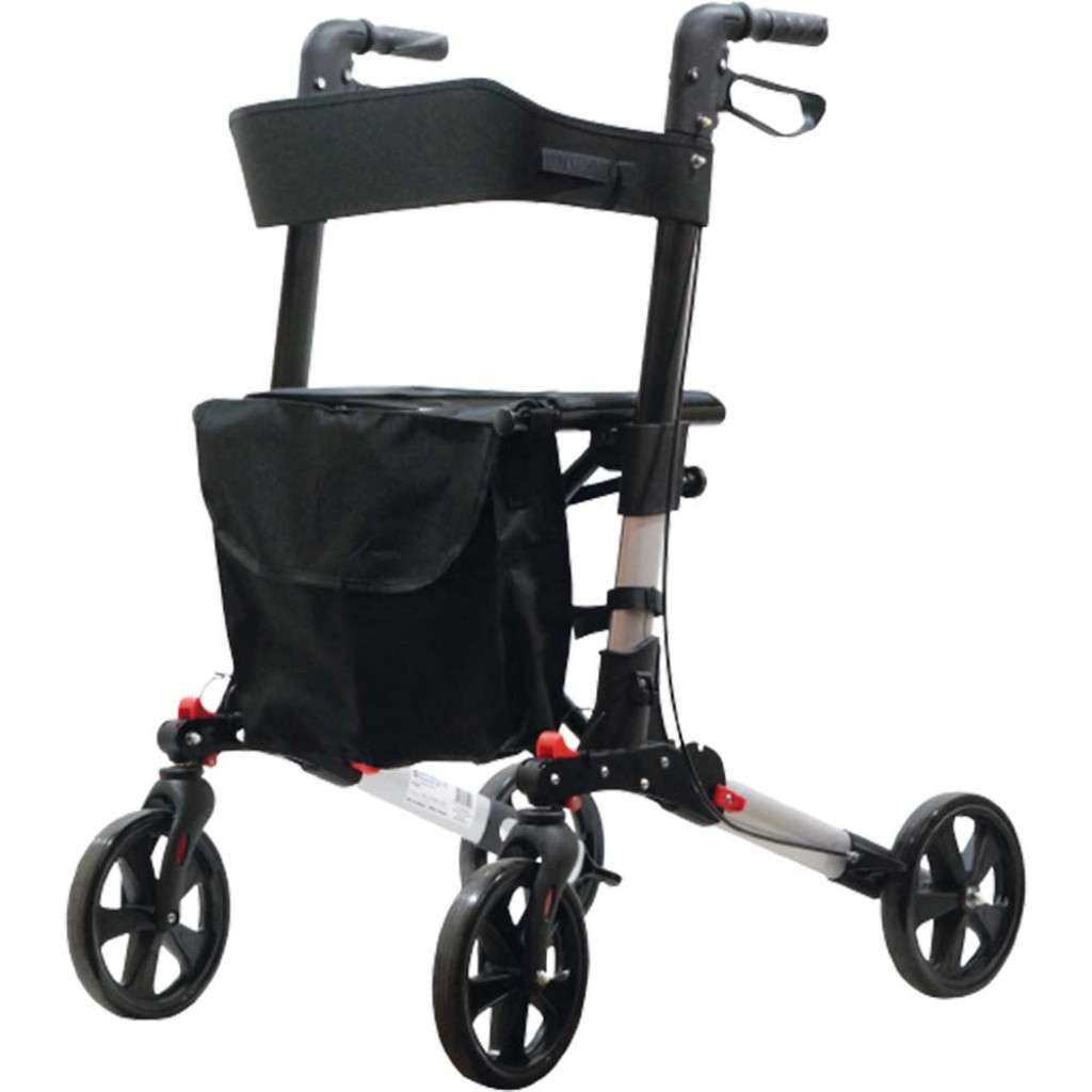 Deluxe Rollator Fold Flat | Mobility Aids | Modern Mobility