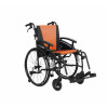 Excel G Logic Self Propelled Wheelchair Upholstery Orange Frame Black