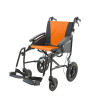 Excel G Logic Transit Lightweight Wheelchair Upholstery Orange Frame Black