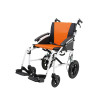 Excel G Logic Transit Lightweight Wheelchair Upholstery Orange Frame White