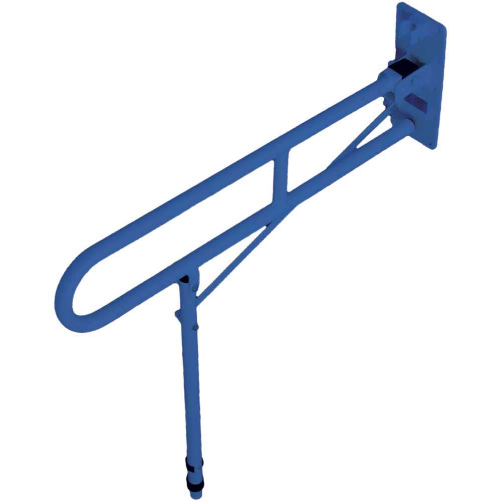 Solo Contract Hinged Arm Support With Leg Blue