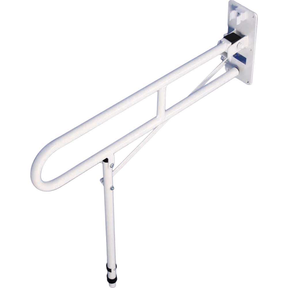 Solo Contract Hinged Arm Support With Leg White