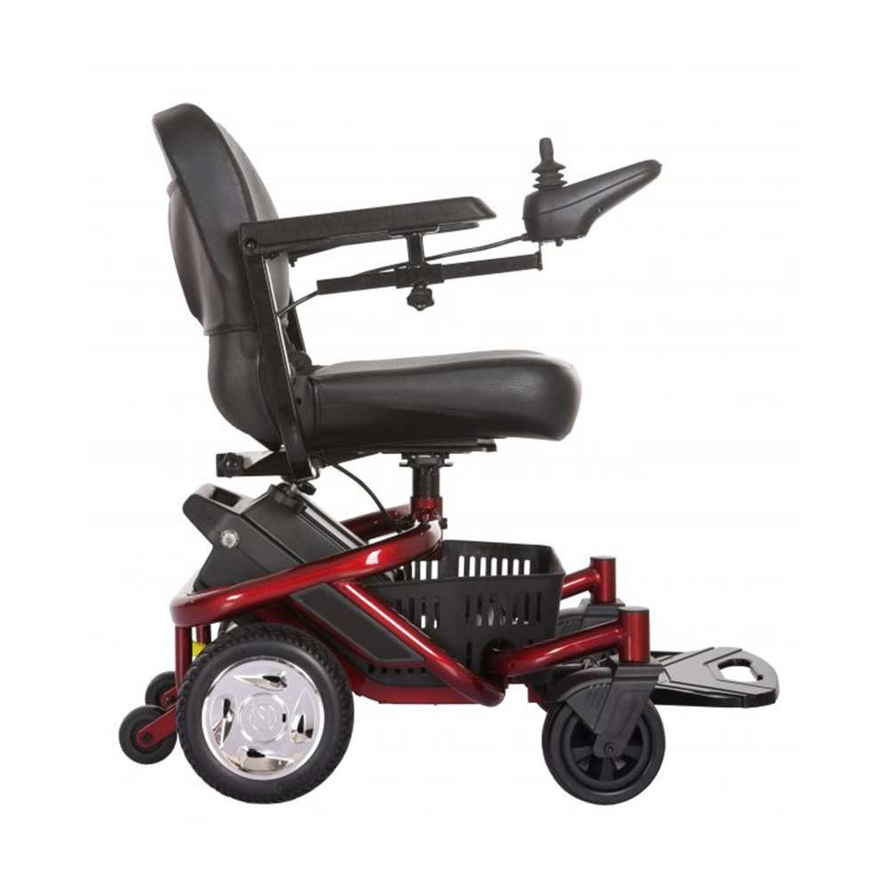 Travelux Quest Transportable Powerchair Side View