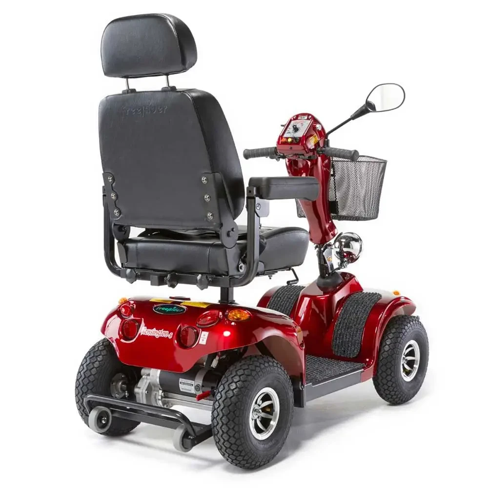 Freerider Kensignton Mobility Scooter in Red Rear