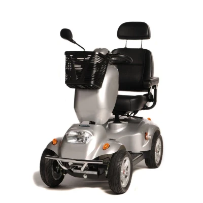 Freerider Landranger Deluxe Mobility Scooter in Silver