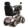 Freerider Landranger Deluxe Mobility Scooter in Silver Rear