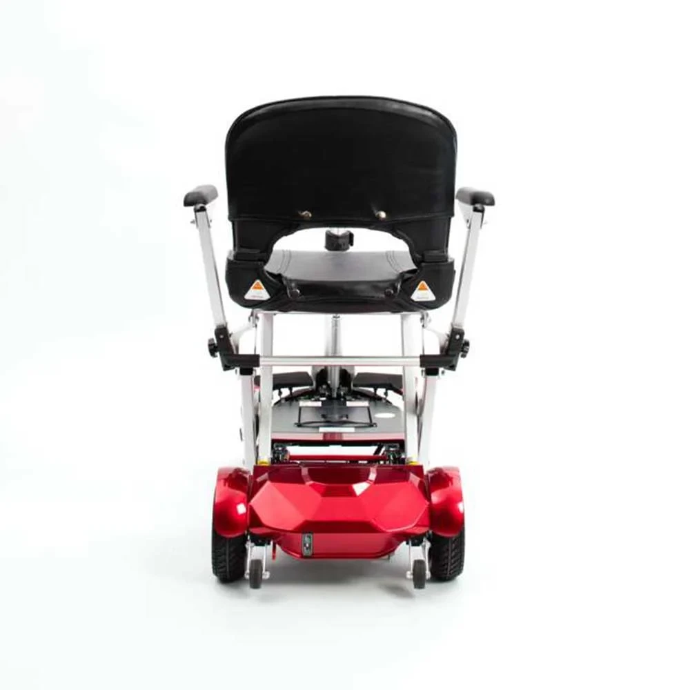 Drive AutoFold Elite Folding Mobility Scooter Red Rear