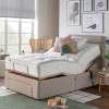 Balmoral Adjustable Bed MiBeda® Single with End Drawer