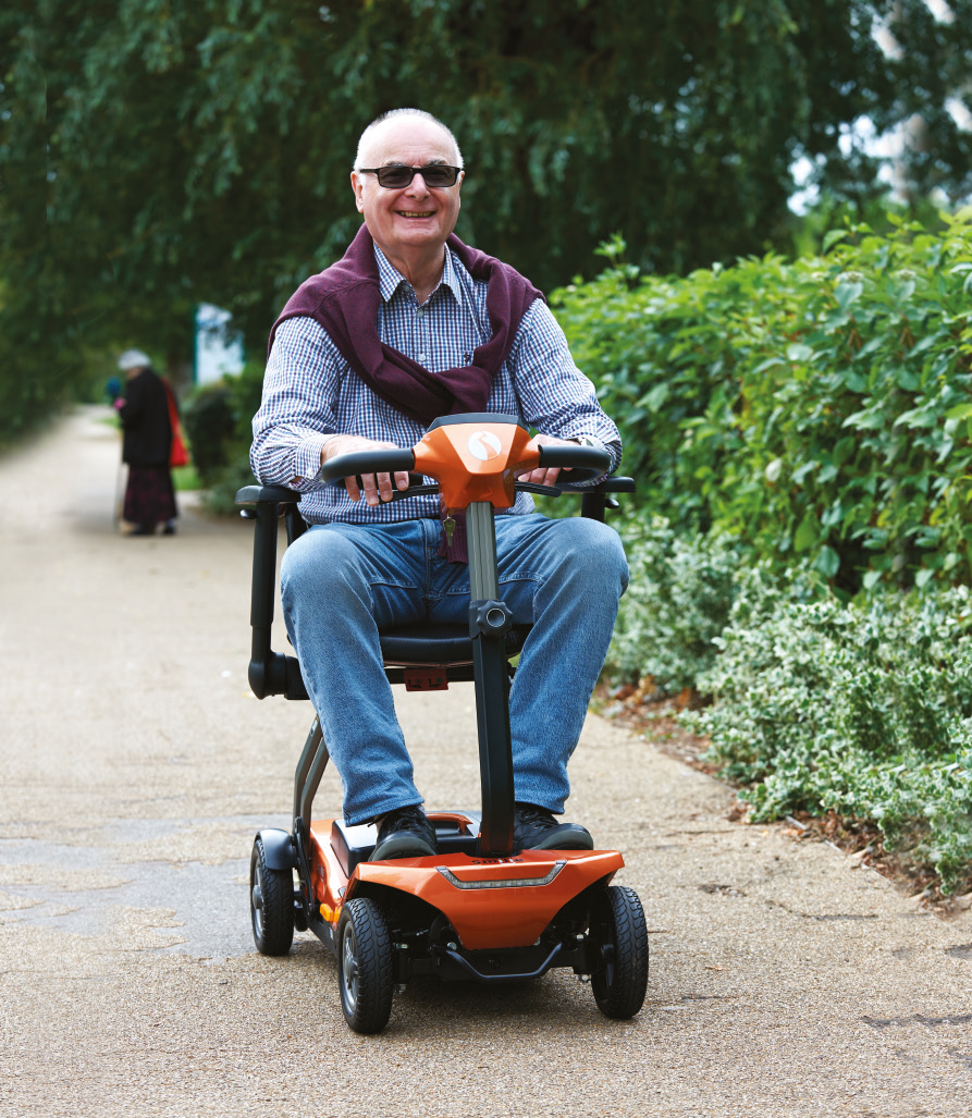 Electric Mobility Rascal Smilie Folding Mobility Scooter