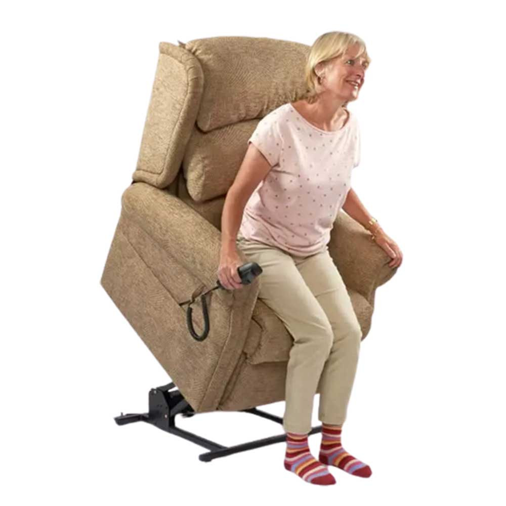 Primacare Brecon Riser Recliner Brown Raised