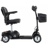 Pride Apex Alumalite Black Mobility Scooter Side View