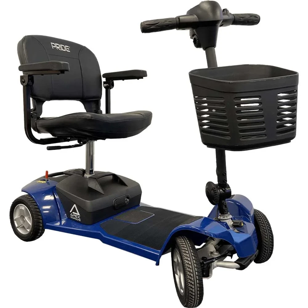 Pride Apex Alumalite Blue Mobility Scooter