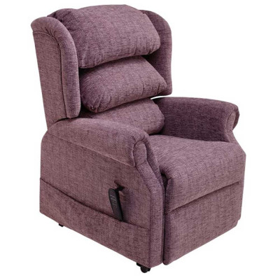 Electric Mobility Ambassador Dual Motor Riser Recliner in Kilburn Plum - Cosi Chair