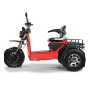 Scooterpac Invader Off Road Mobility Scooter in Red Side Left