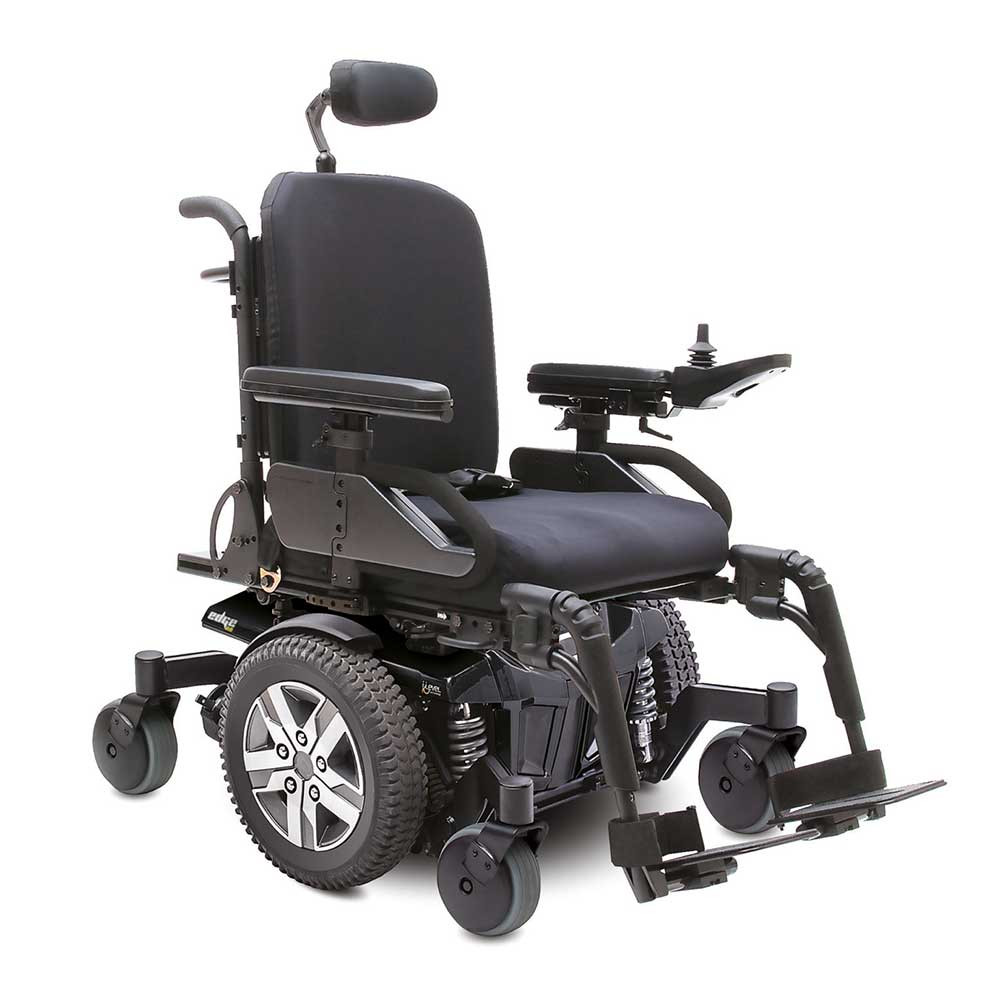 Q6 Edge 2 BackinBlack Power chair