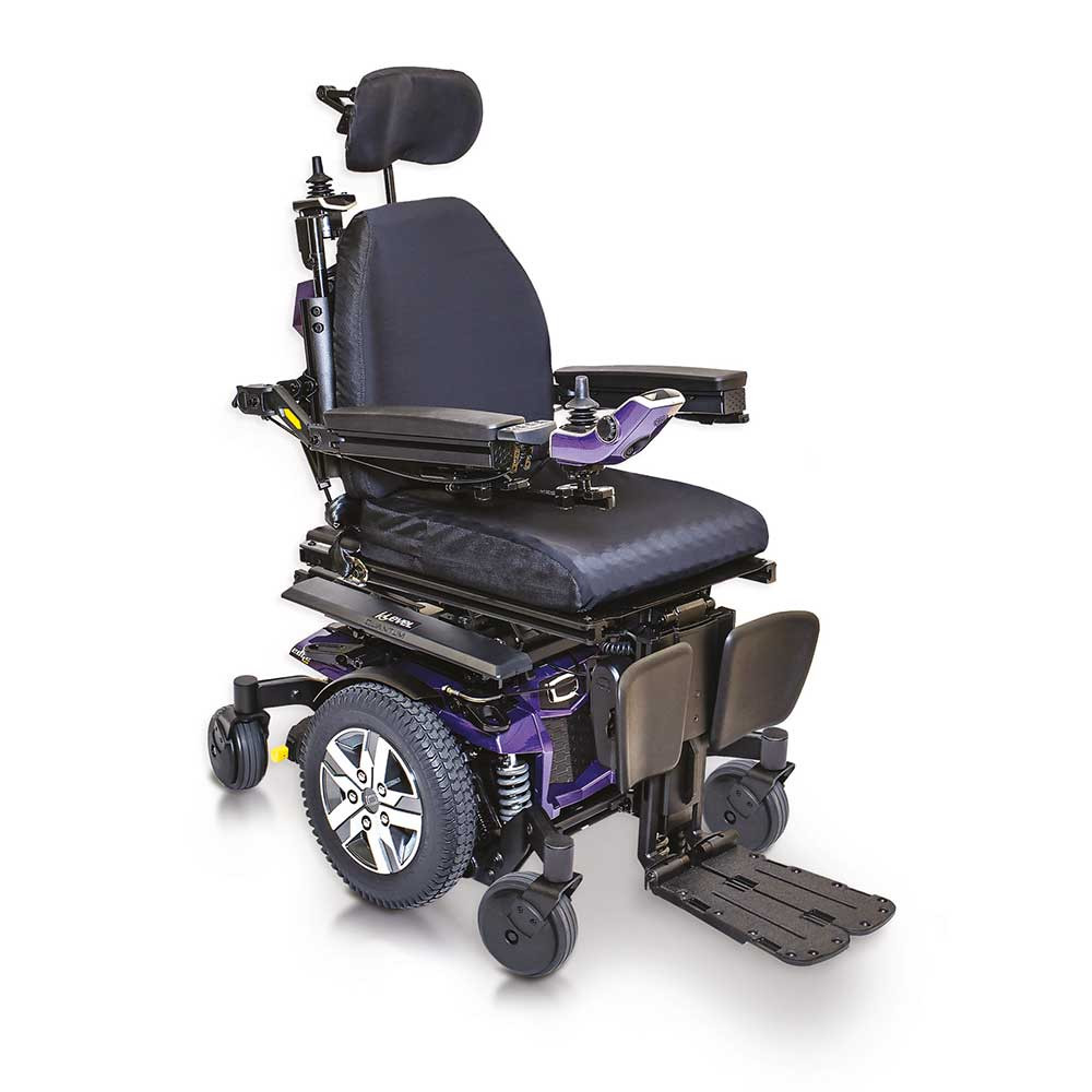 Q6 Edge 2 Deep Purple Power chair