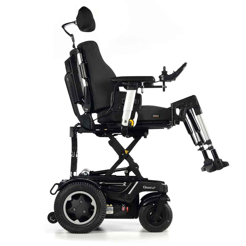 Quickie Q500 R Sedeo Pro Rear Wheel Powerchair Raised