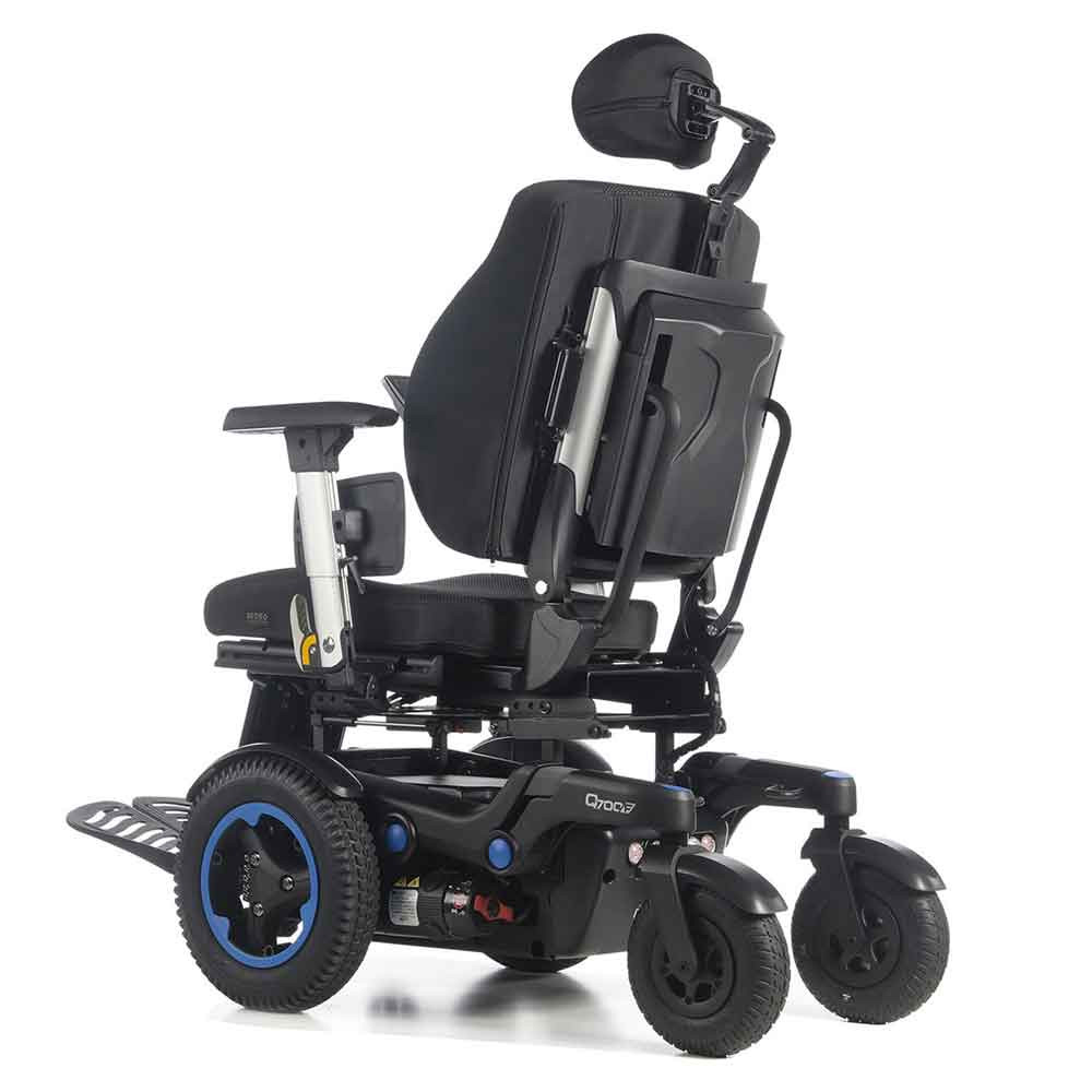 Quickie Q700 F Sedeo Pro Powerchair Rear Side