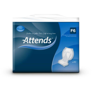 Attends F6 Faecal Pad Incontinence Packaging