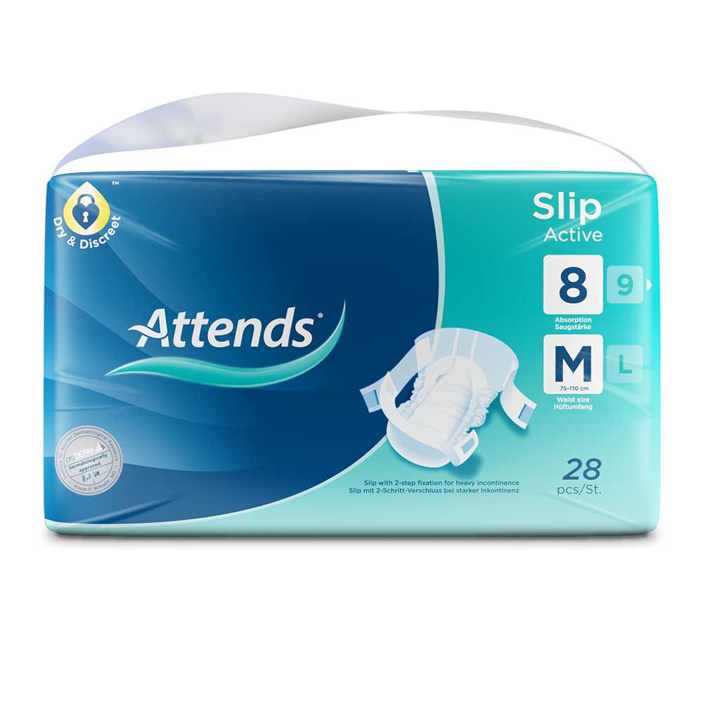 Attends Slip Active 8 M Incontinence