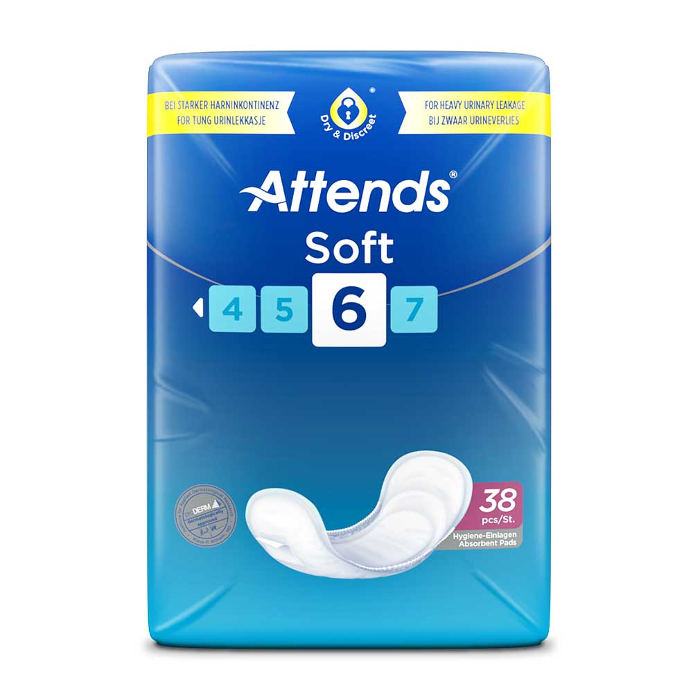 Attends Soft Pad 6 Incontinence