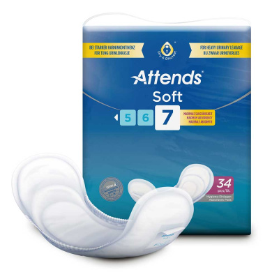 Attends Soft 7 Incontinence Pads