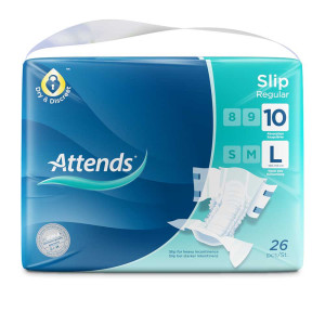 Attends Slip Regular 10 Large Incontinence