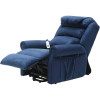 Sandfield Riser Recliner Chair Dual Motor Blue