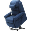 Sandfield Riser Recliner Chair Dual Motor - Blue Raised