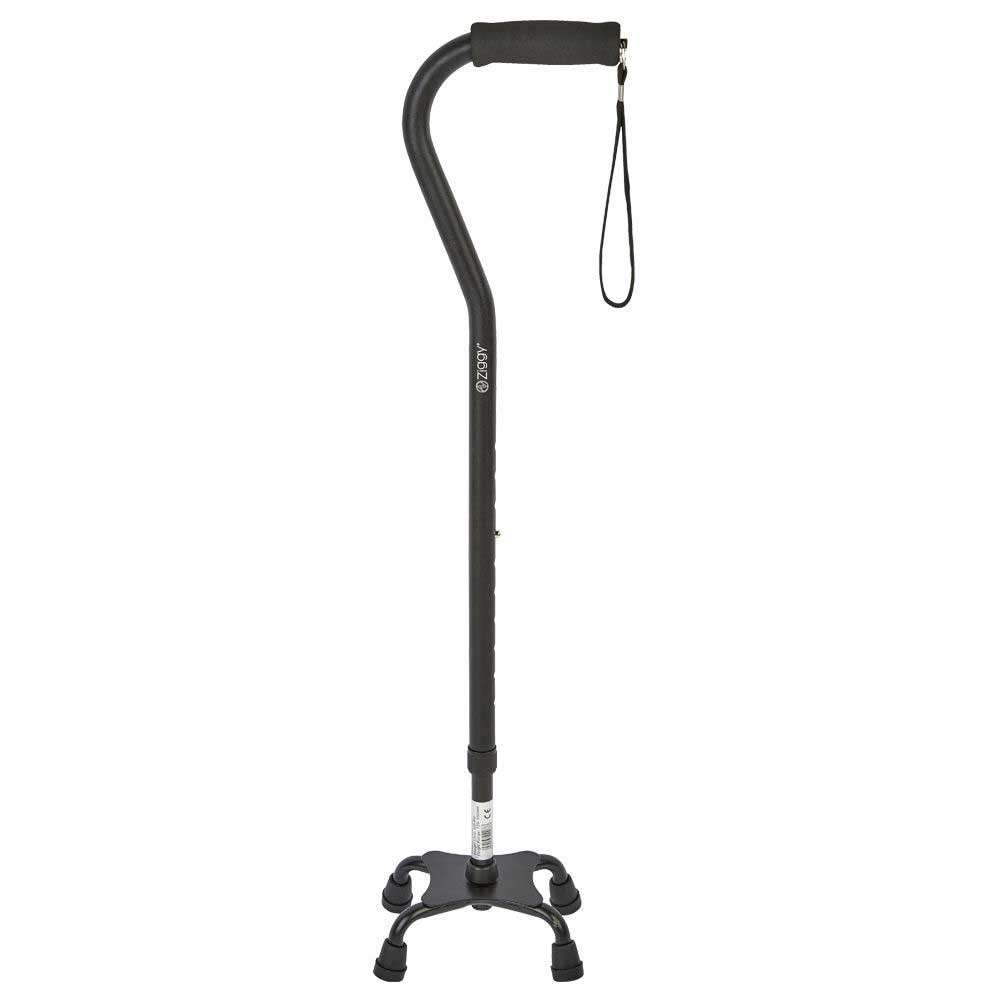 Ziggy Quad Offset Black Cane