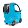 Scooterpac Cabin Car Mk2 Mobility Scooter Ice Blue Rear Left