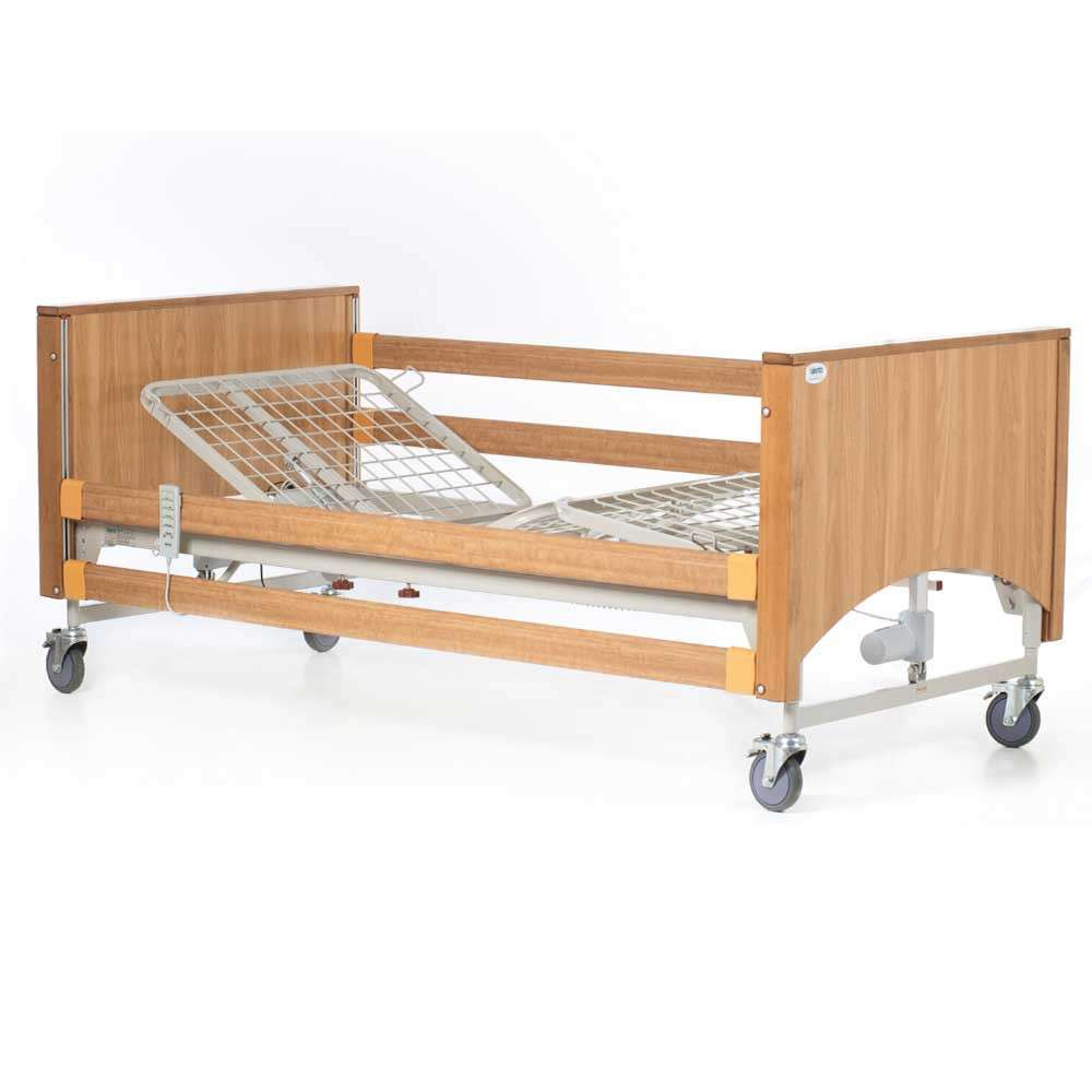 Alerta Lomond Low Nursing Bed Oak