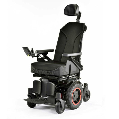 Quickie Q300 M Mini Red Accent Mid Wheel Powerchair