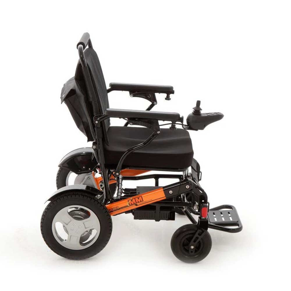 Monarch Ezi Fold Lightweight Powerchair Side