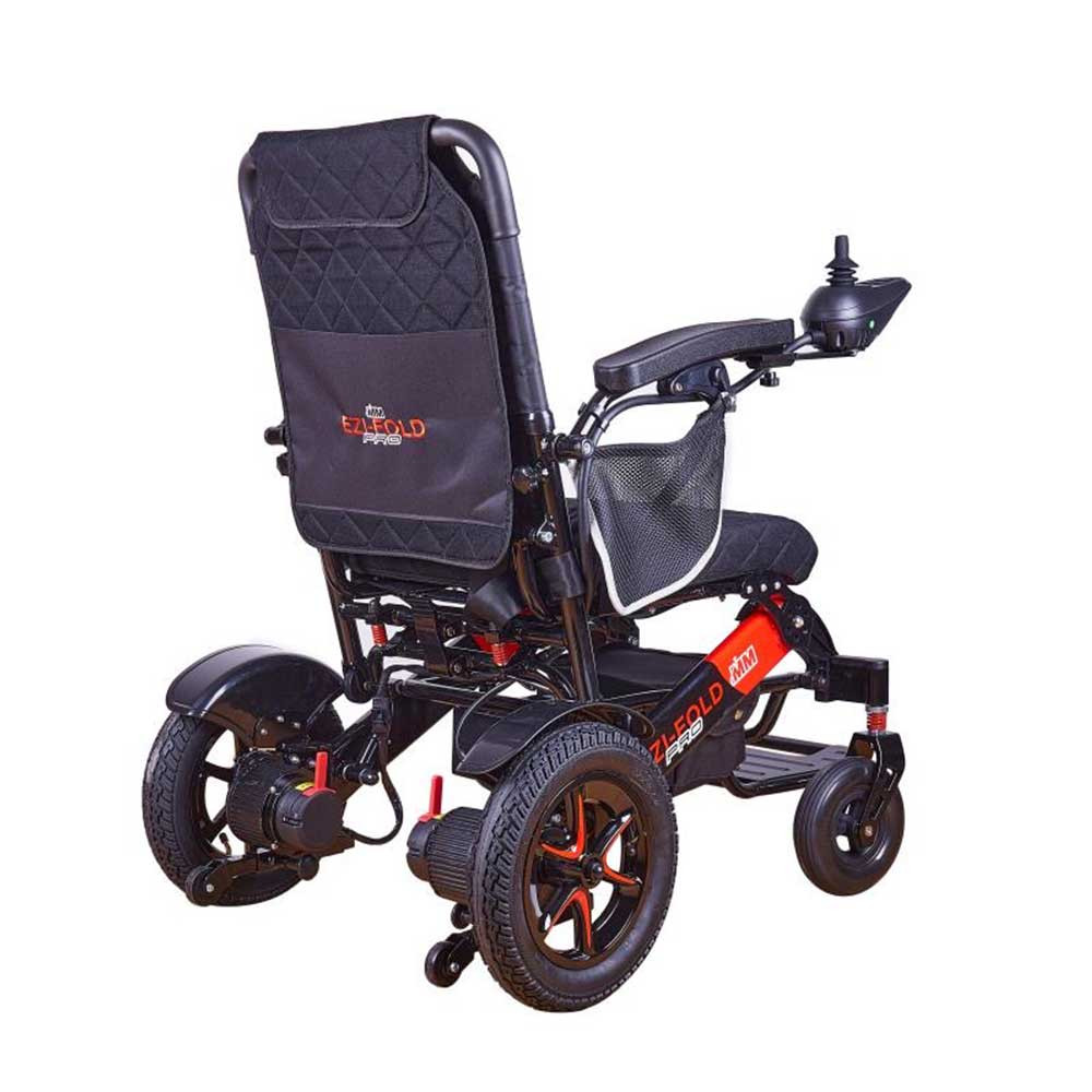 Monarch Mobility Ezi-Fold Pro Lightweight Powerchair Back side