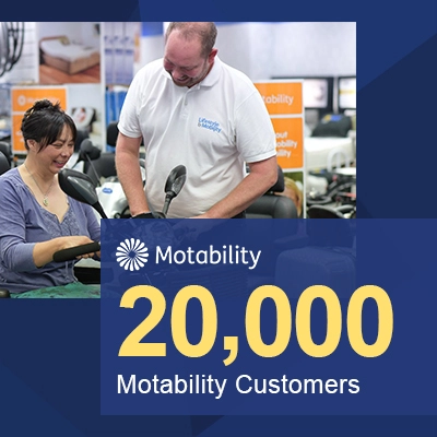 Motability Supports 20,000 Customers