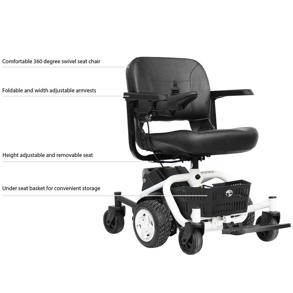 Excel Travelux Quest Midwheel Powerchair Breakdown