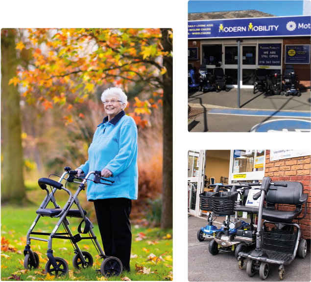 Fosse Park Private Mobility Hire brought to you by Modern Mobility Mobility Aids in the heart of Fosse Park Shopping Centre Wheelchair Hire, Mobility Scooter Hire